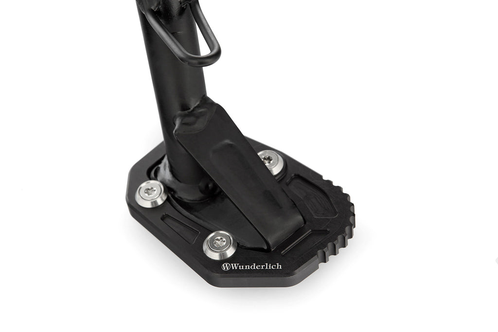 Wunderlich side stand enlarged support Ducati
