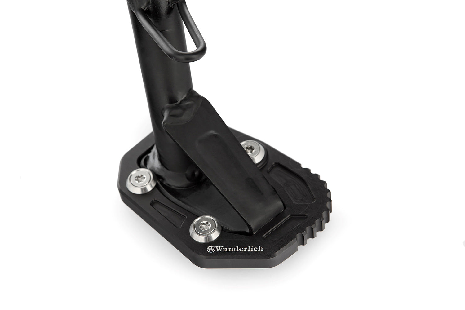 Wunderlich side stand enlarged support Ducati