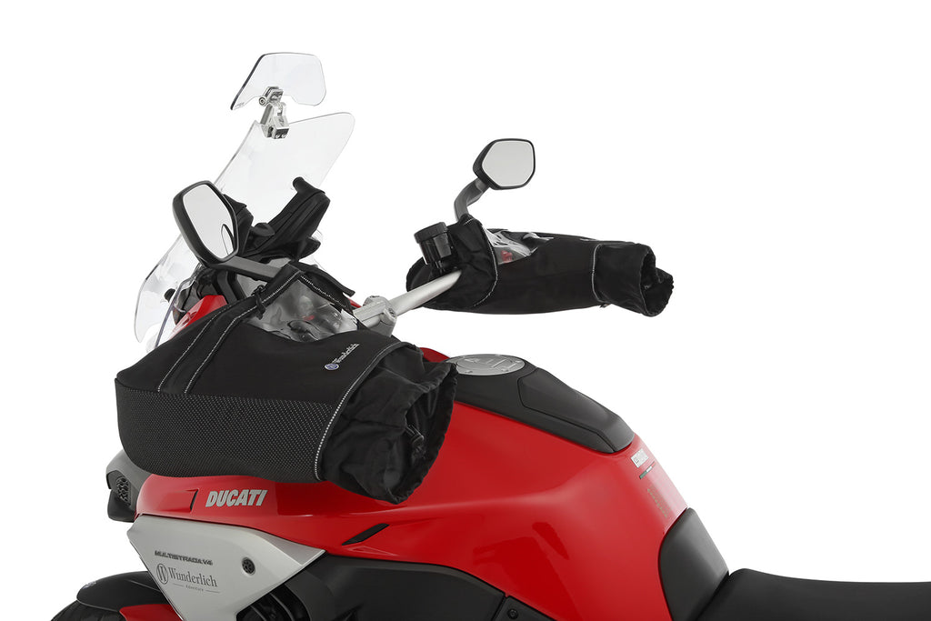 Wunderlich handlebar muffs Ducati