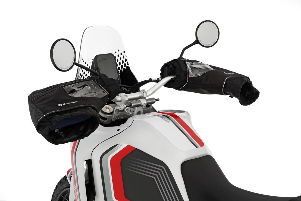 Wunderlich handlebar muffs Ducati