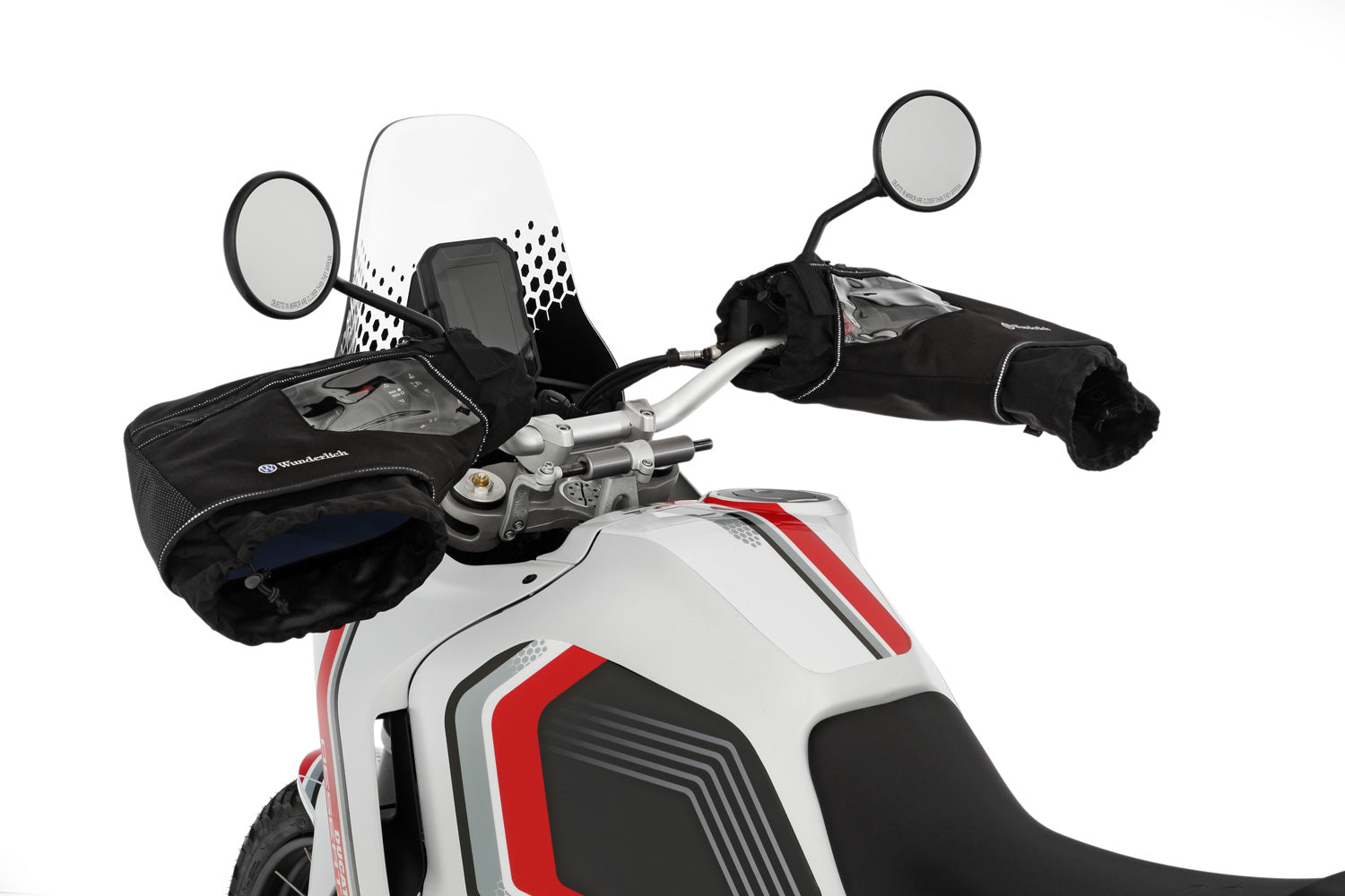 Wunderlich handlebar muffs Ducati