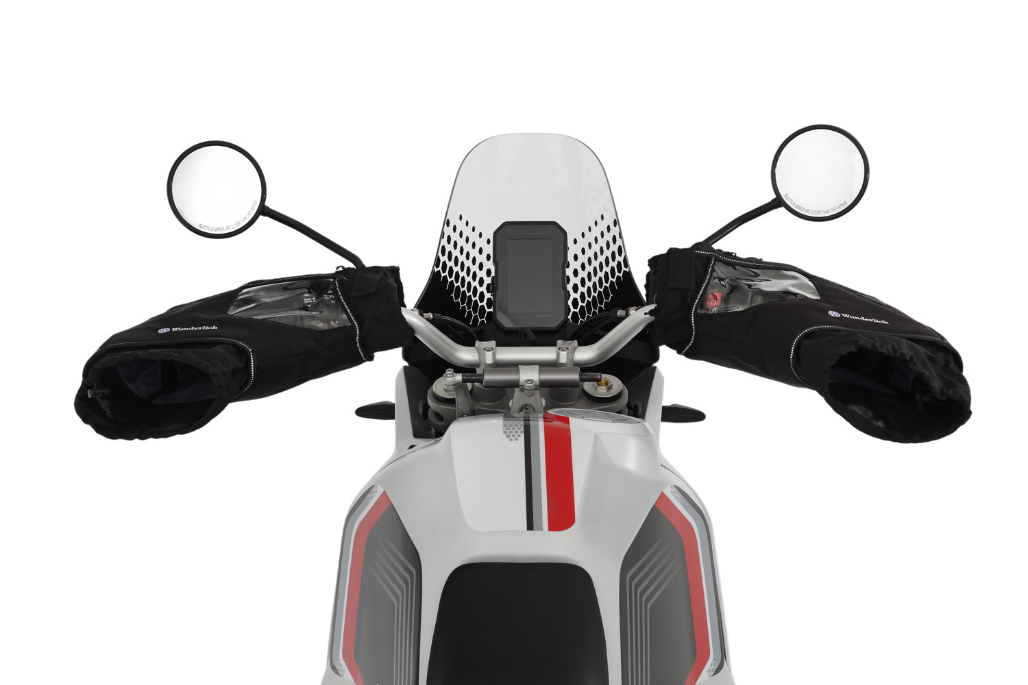 Wunderlich handlebar muffs Ducati