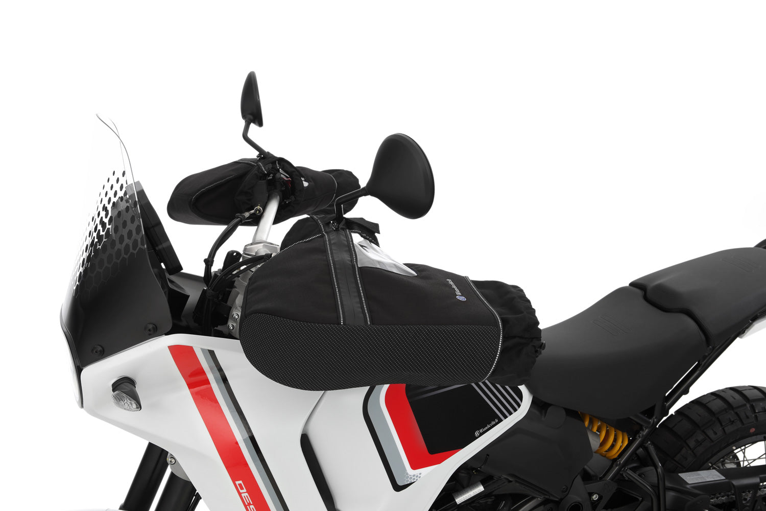 Wunderlich handlebar muffs Ducati