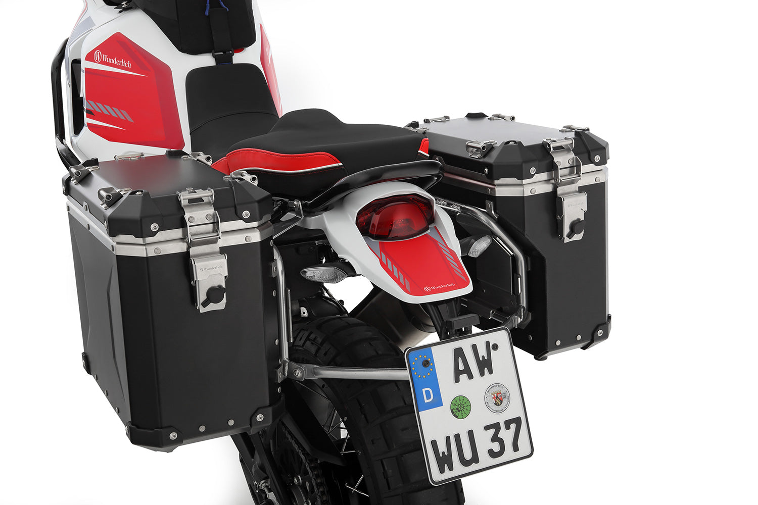 Wunderlich case set EXTREME - slimline - without lock cylinder