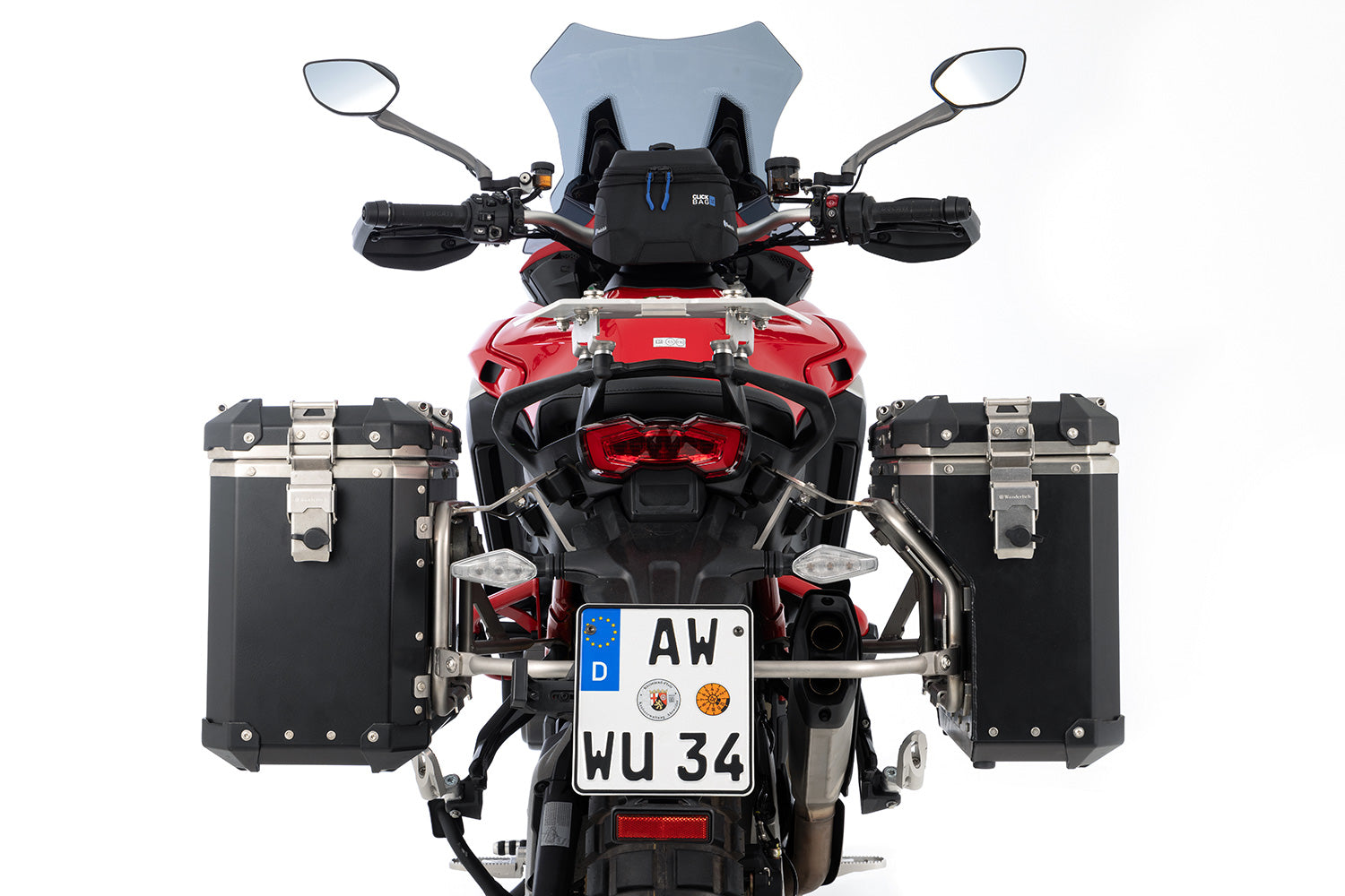 Wunderlich case set EXTREME - slimline - without lock cylinder