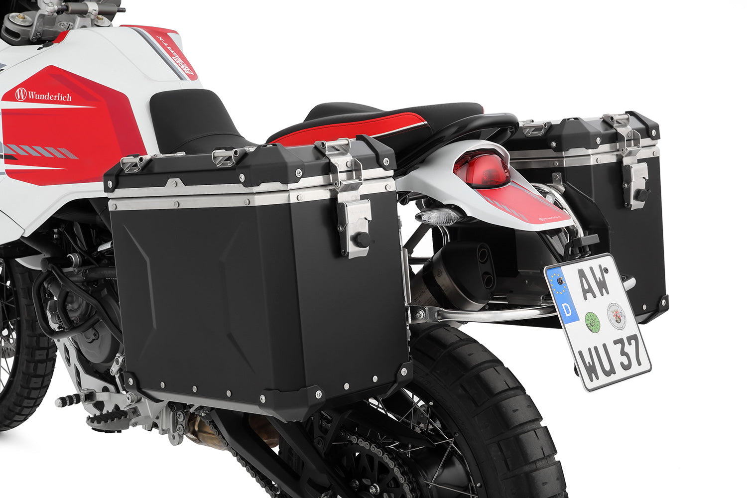 Wunderlich EXTREME case set - regular - without lock cylinder