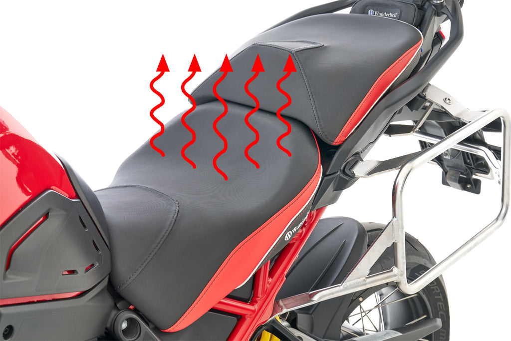 Wunderlich Rider Seat AKTIVKOMFORT with Heating Multistrada V4