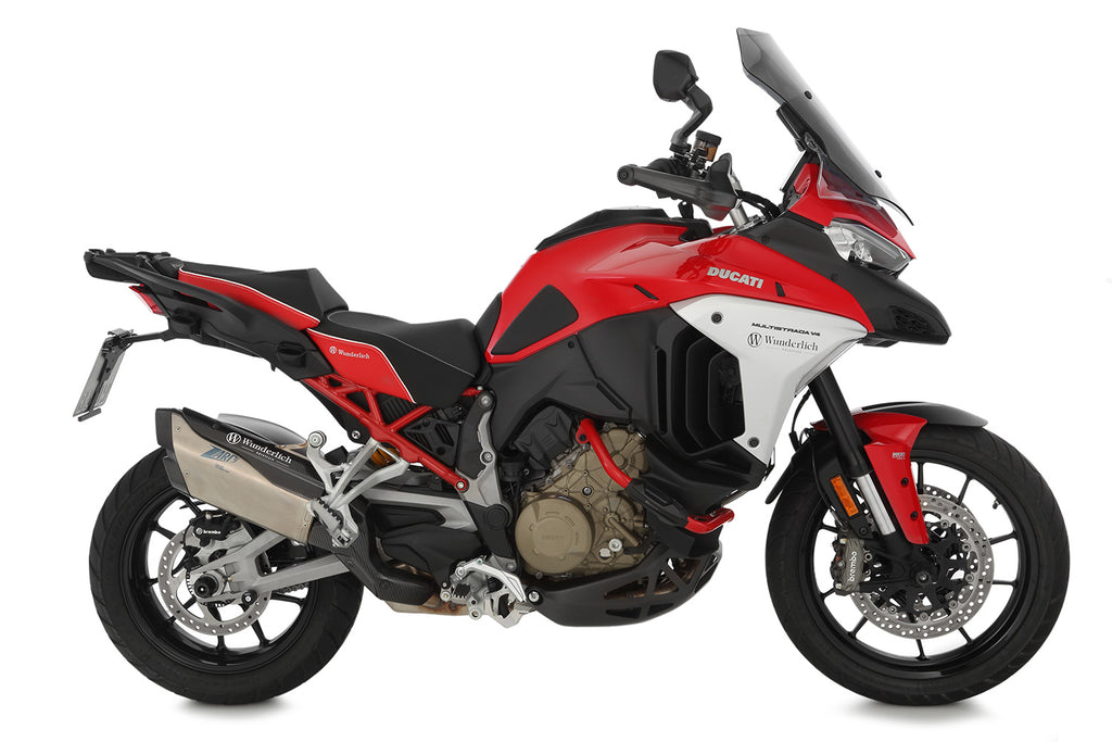 Wunderlich DOUBLESHOCK axle protectors Multistrada V4