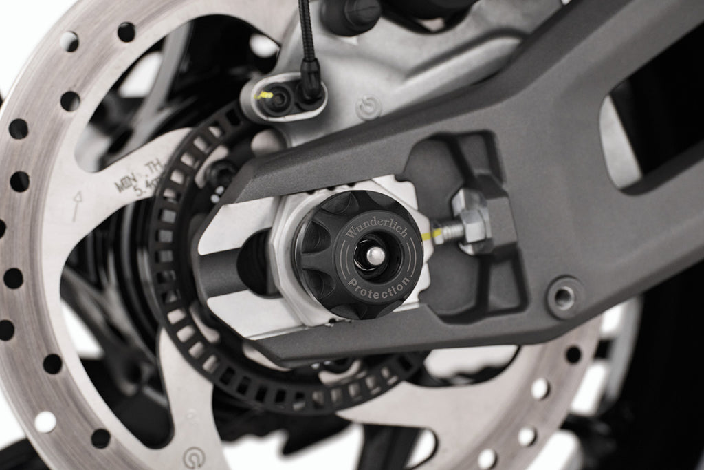 Wunderlich DOUBLESHOCK axle protectors Multistrada V2