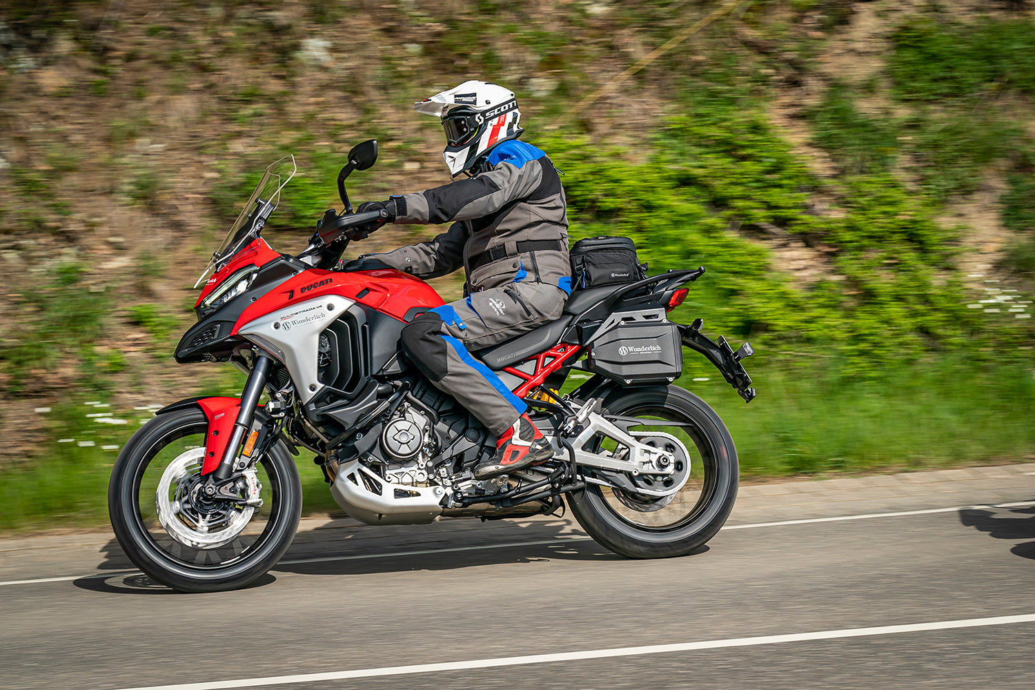 Wunderlich ERGO+ handlebar riser Multistrada V4