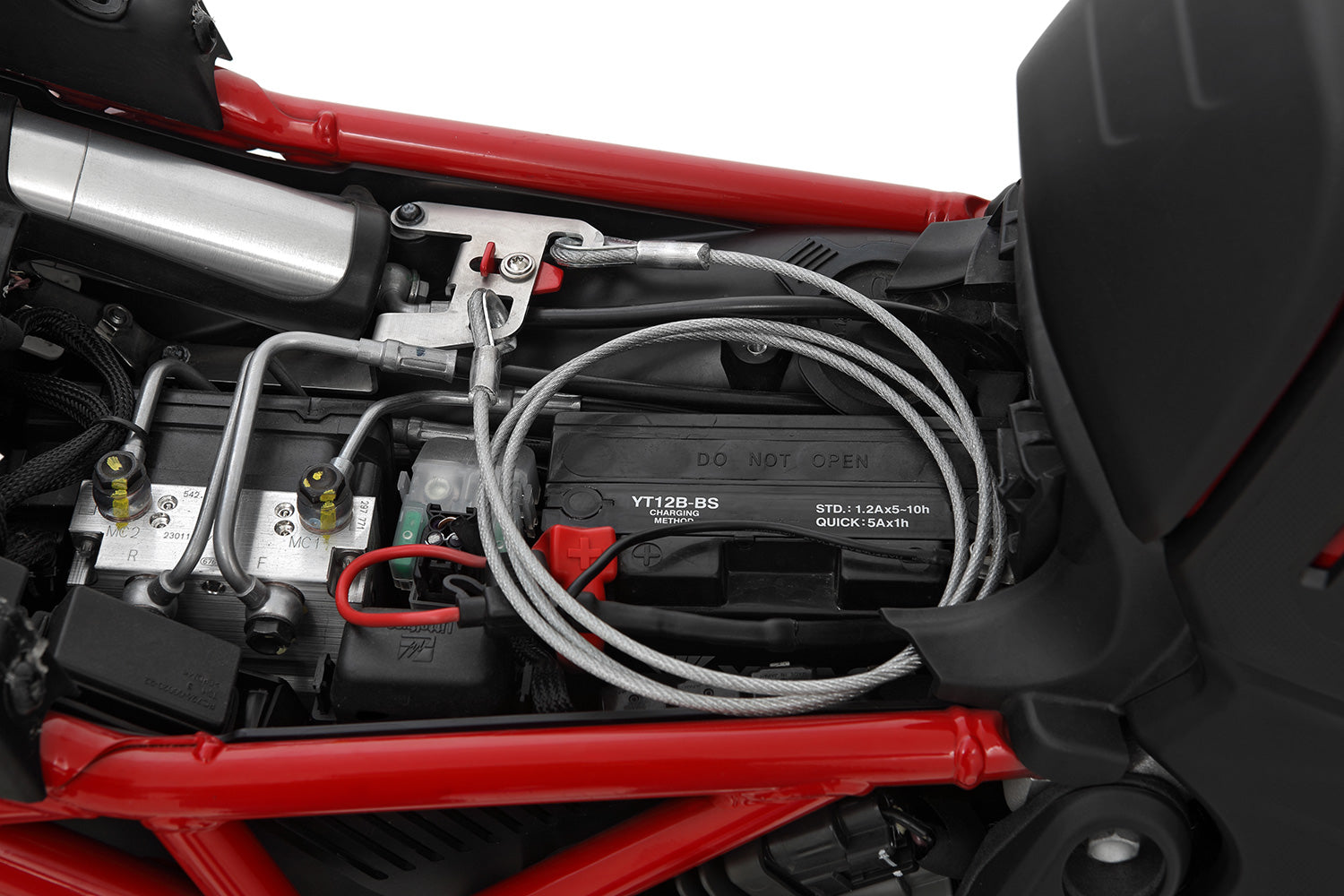 Wunderlich HELM-LOCK helmet anti-theft protection Multistrada V4