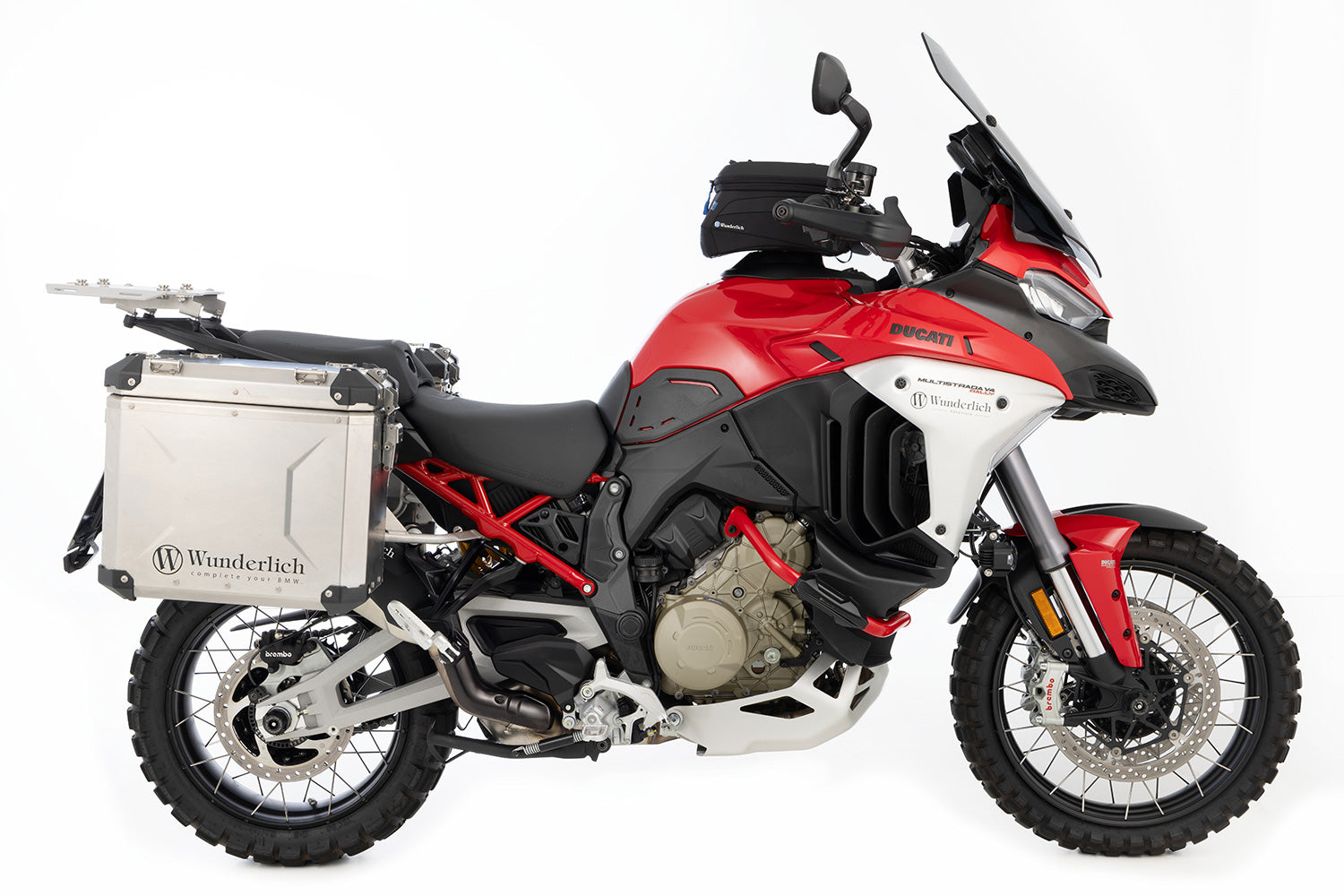 Wunderlich EXTREME case carrier Multistrada V4