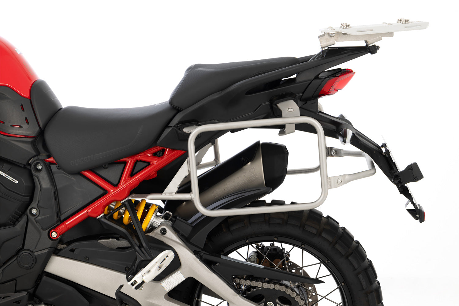 Wunderlich EXTREME case carrier for Multistrada V4