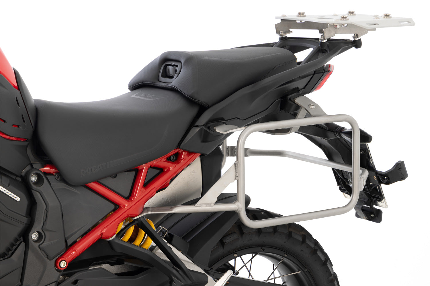 Wunderlich EXTREME case carrier for Multistrada V4
