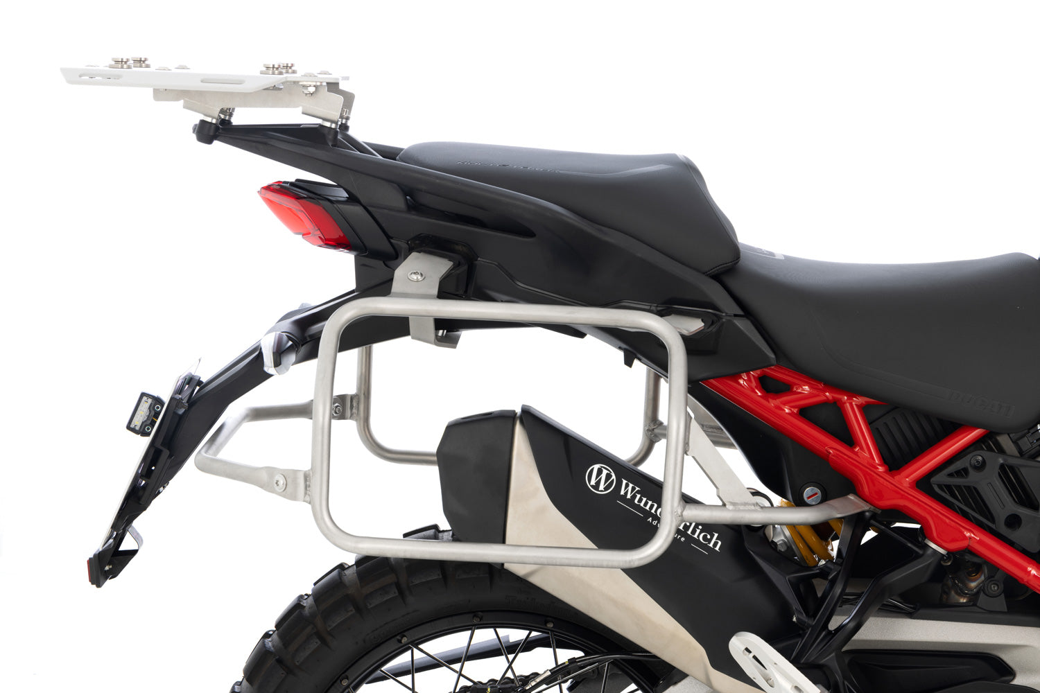 Wunderlich EXTREME case carrier for Multistrada V4