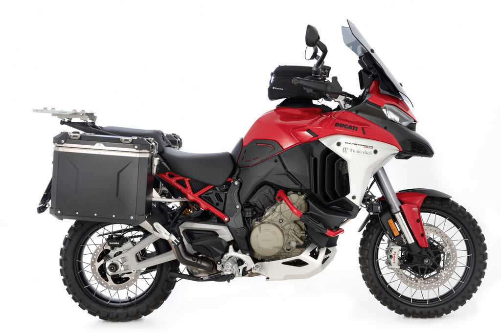 Wunderlich EXTREME case carrier for Multistrada V4