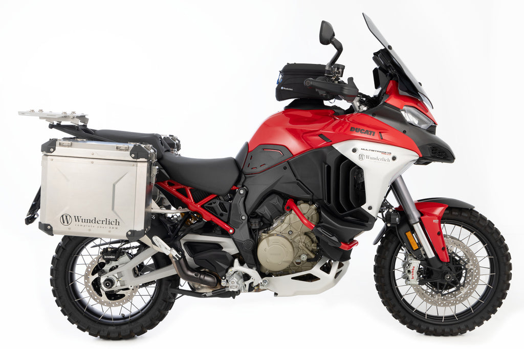 Wunderlich EXTREME case carrier for Multistrada V4