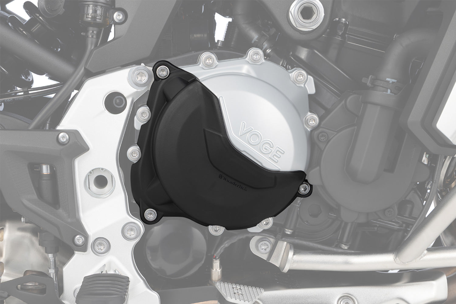 Wunderlich engine protection cover set for clutch and alternator VOGE DS900X