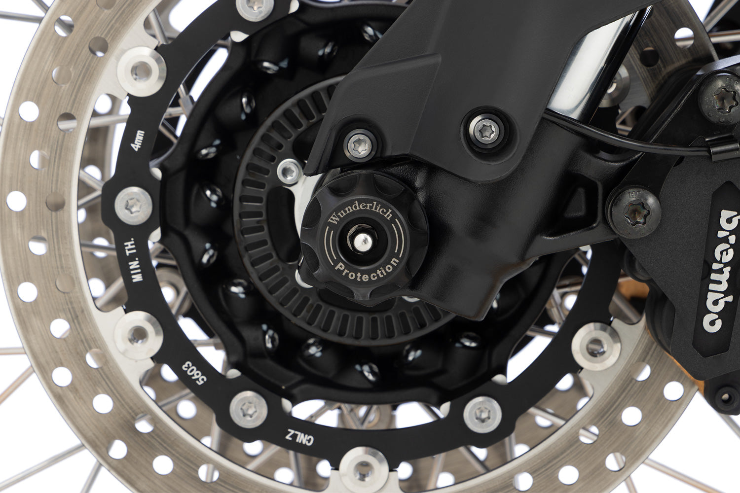 Wunderlich DOUBLESHOCK axle protection pads VOGE DS900X