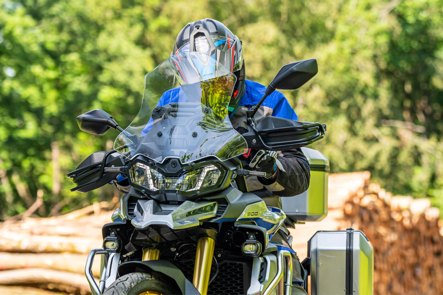 Wunderlich removable headlight guard VOGE DS900X