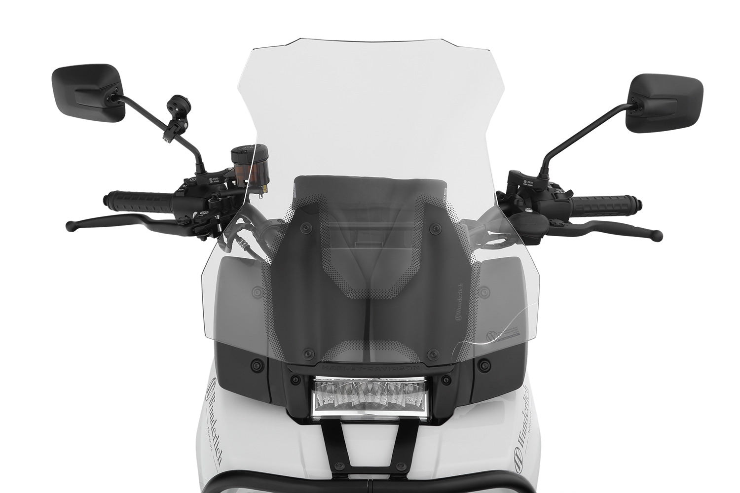 Wunderlich MARATHON windshield with windshield reinforcement