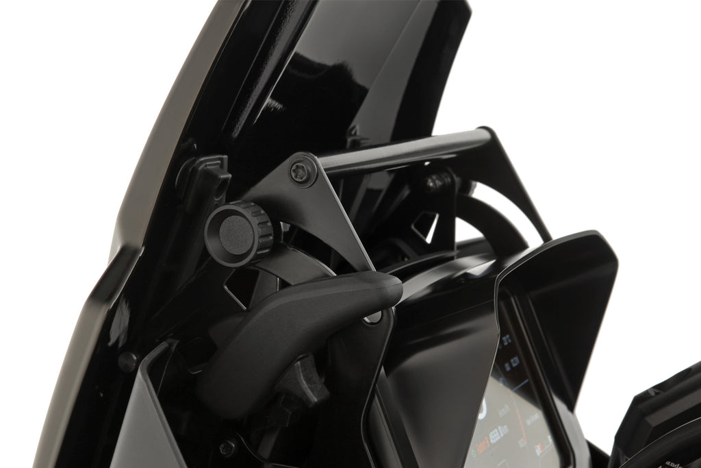 Bundle of windshield reinforcements & device holder