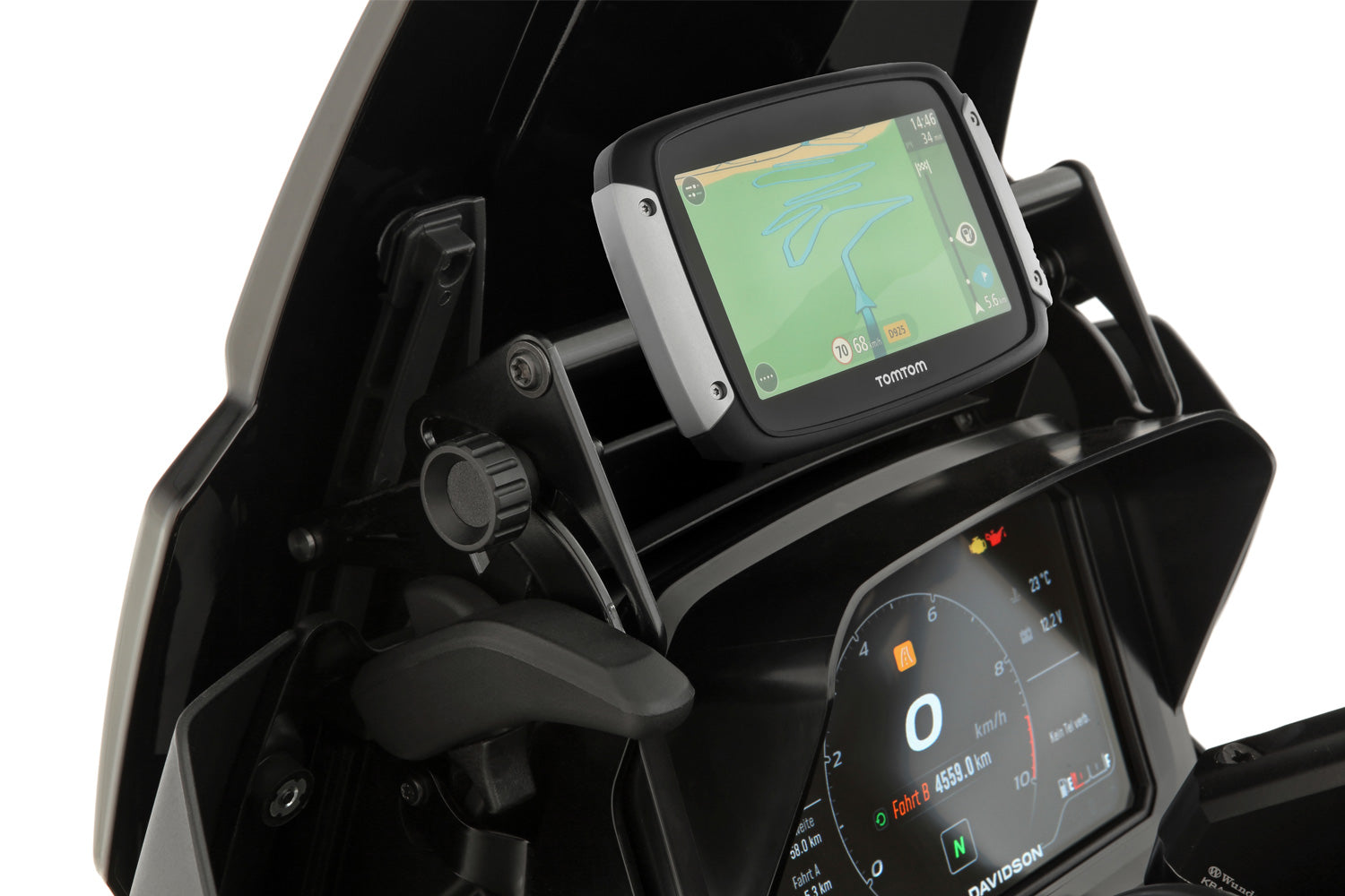 Bundle of windshield reinforcements & device holder