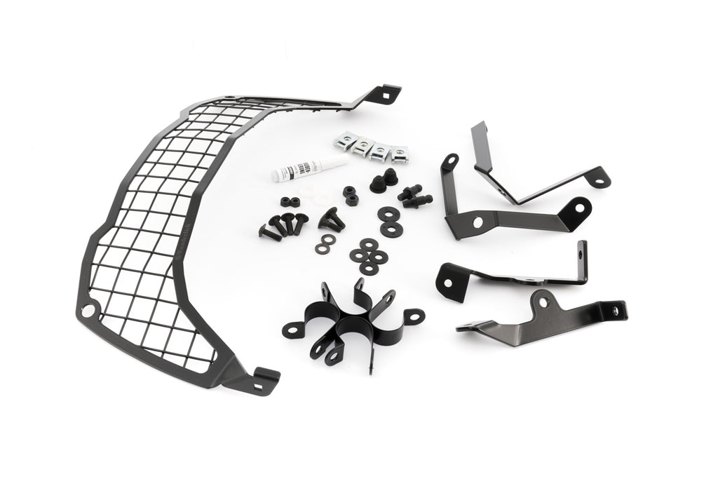 Wunderlich headlight protection grill, foldable