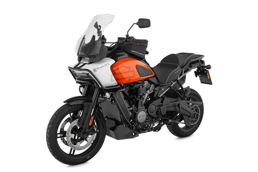 Wunderlich headlight protection grill, foldable