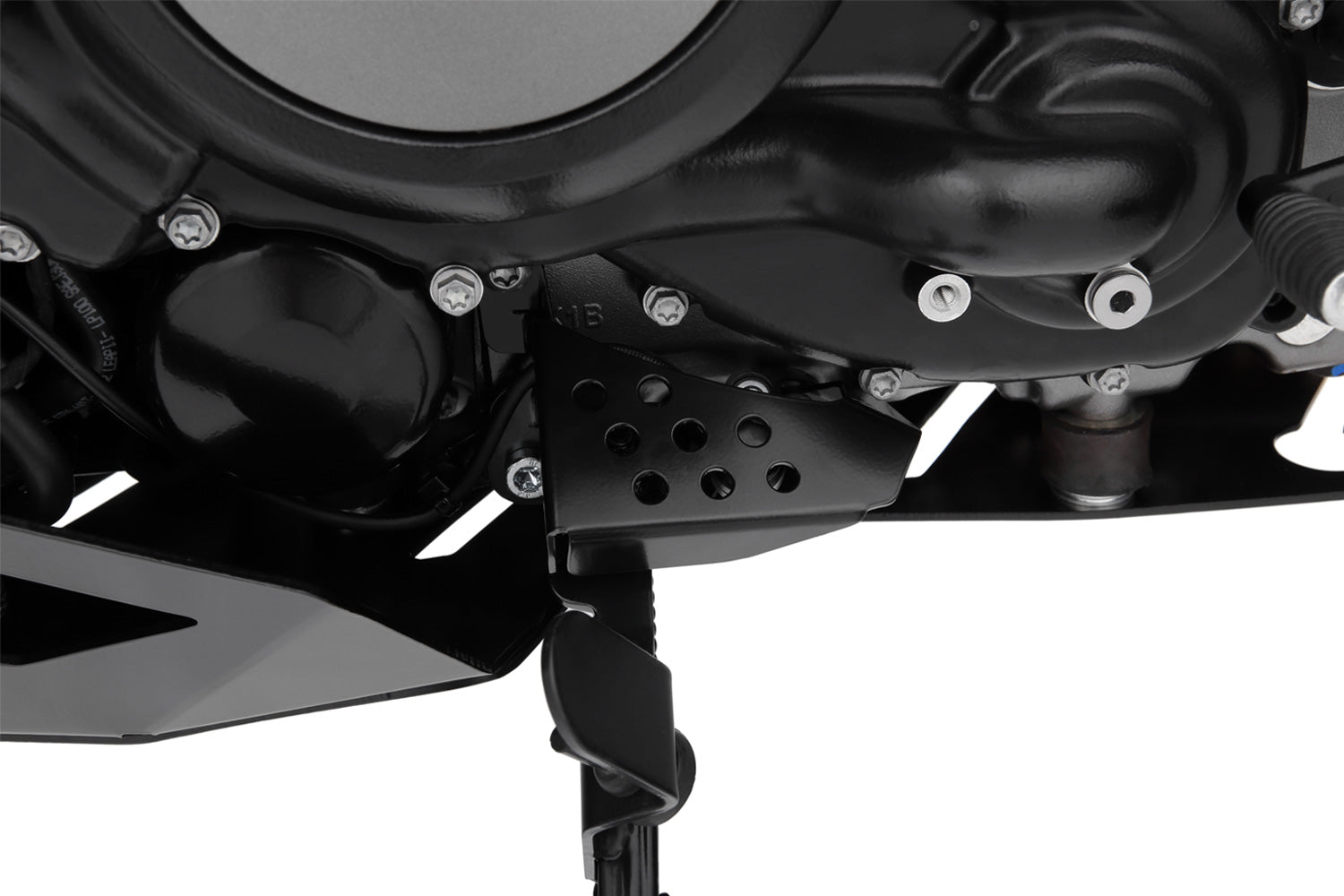 Wunderlich protective cover for the side stand ignition interruption Pan America 1250