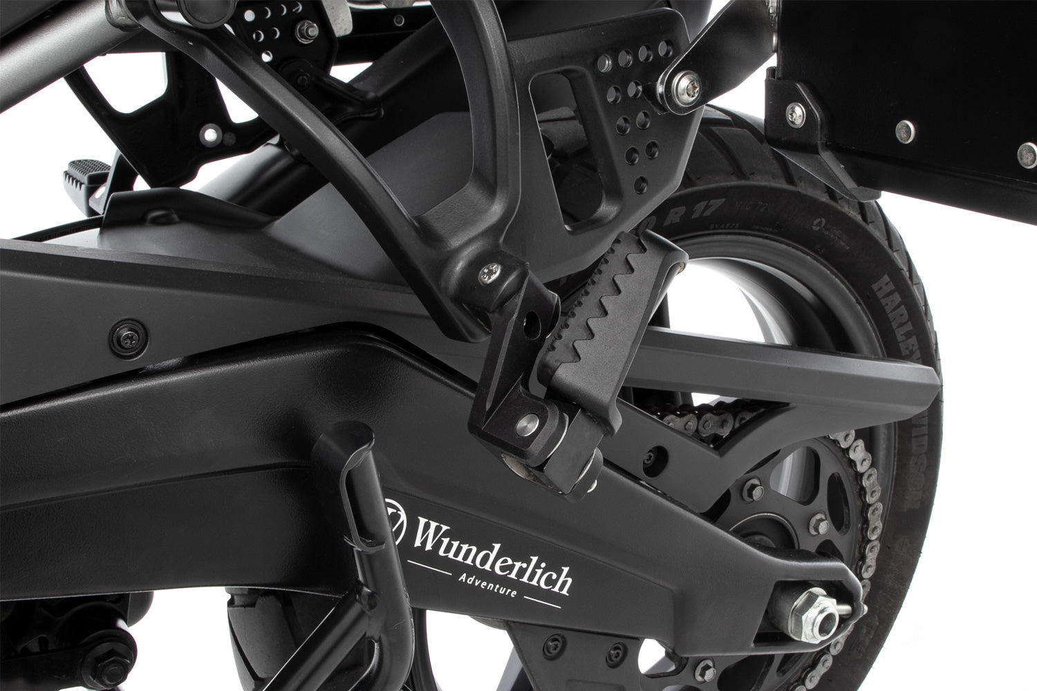 Wunderlich passenger footrest lowering