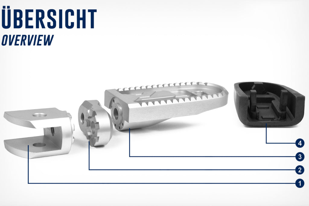 Wunderlich Vario adapter EVO1 (pair)