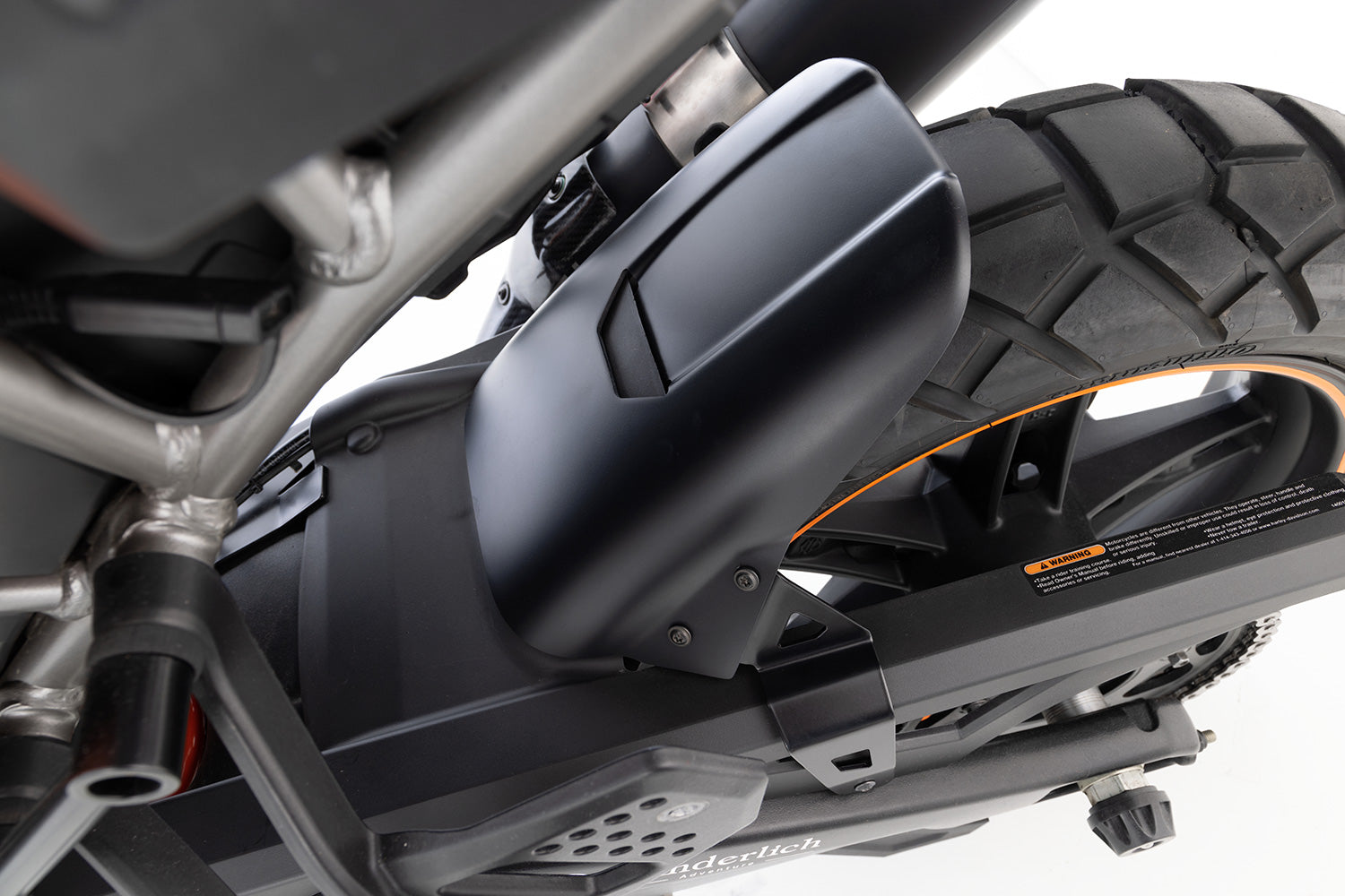 Wunderlich EXTREME rear hugger Pan Amierca 1250