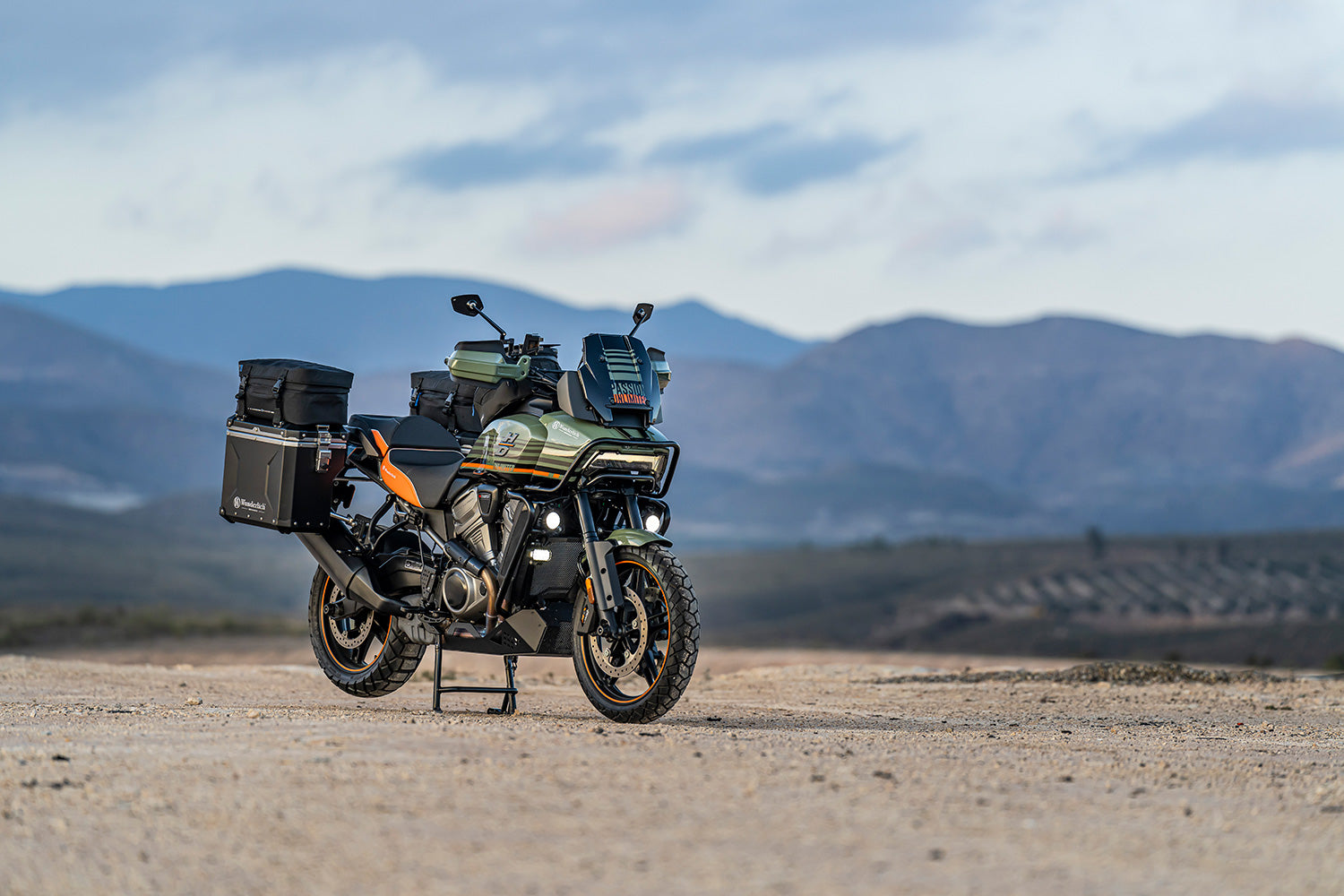 Wunderlich EXTREME rear hugger Pan Amierca 1250