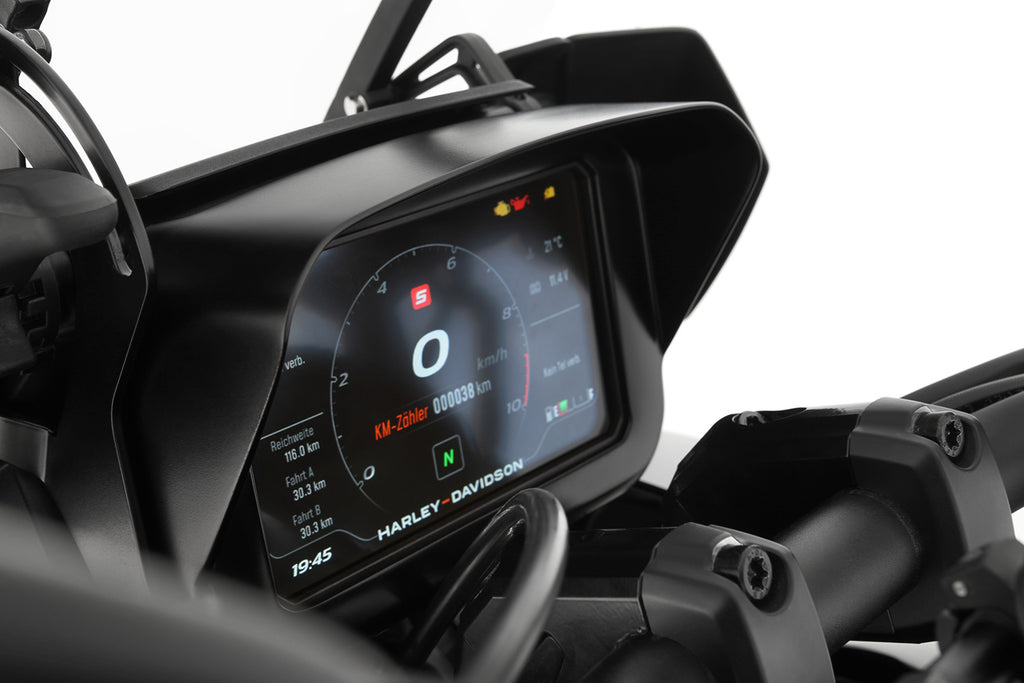 Wunderlich glare shield for TFT 6,8” cockpit Pan America 1250