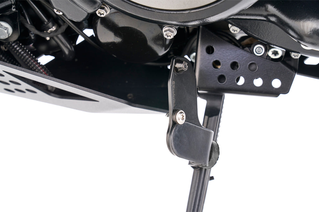 Wunderlich fold-out aid for side stand