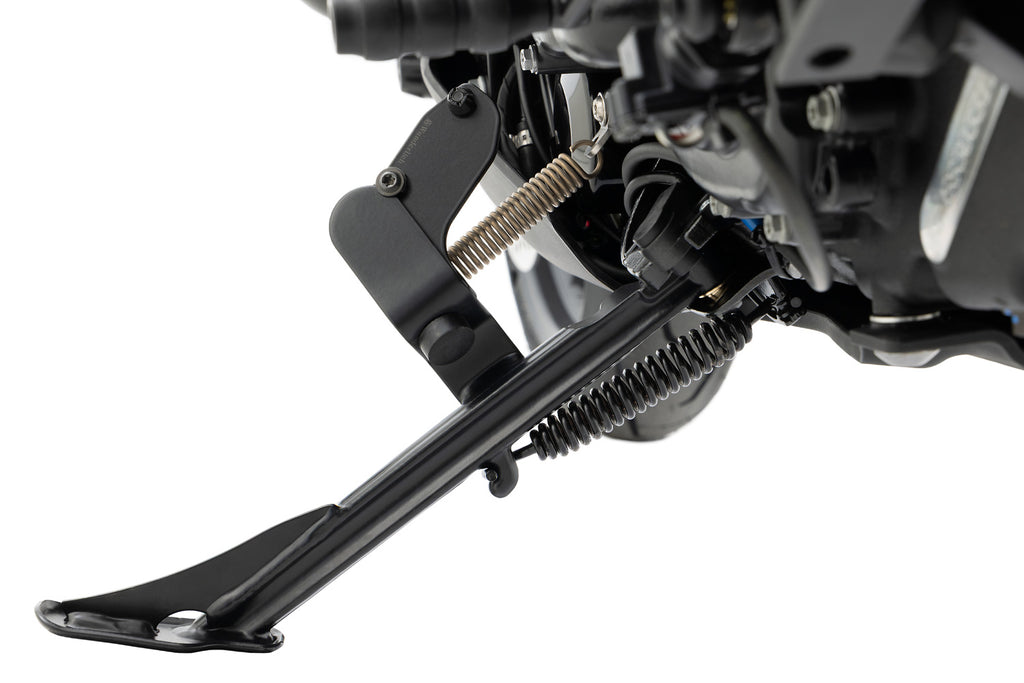Wunderlich fold-out aid for side stand