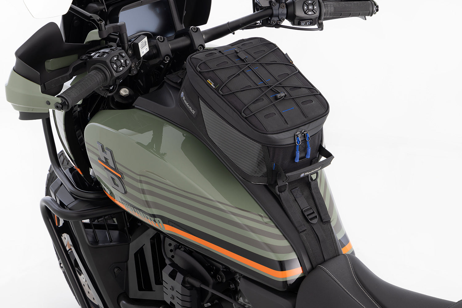 Wunderlich tank bag ELEPHANT TOUR real carbon