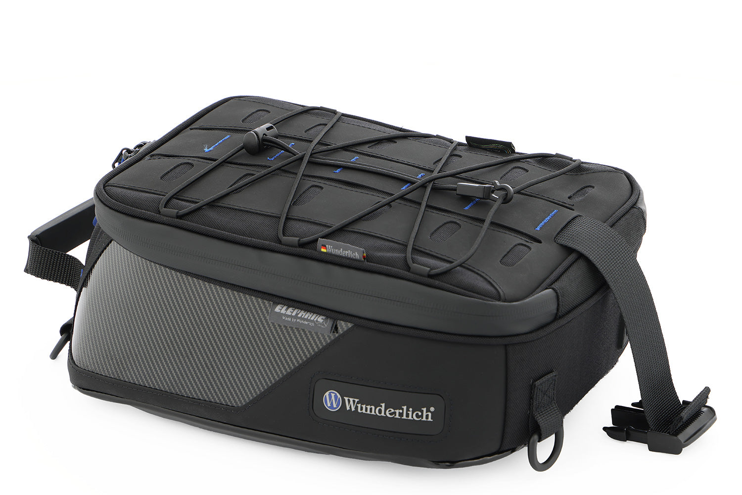 Wunderlich tank bag ELEPHANT TOUR real carbon
