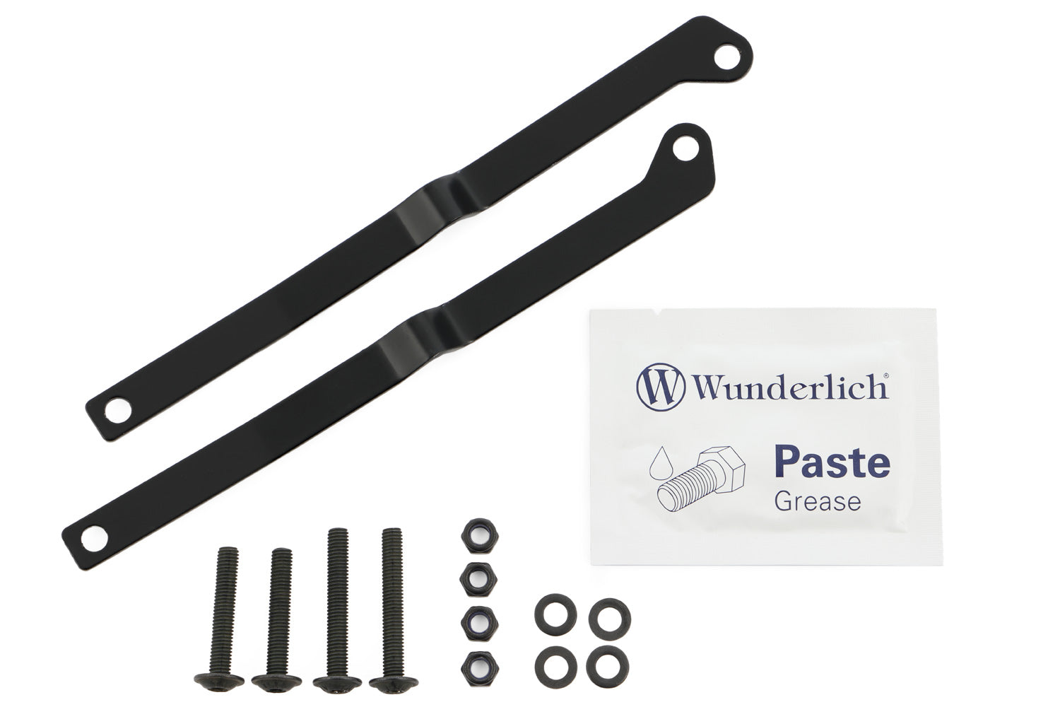 Wunderlich fastening for windshield