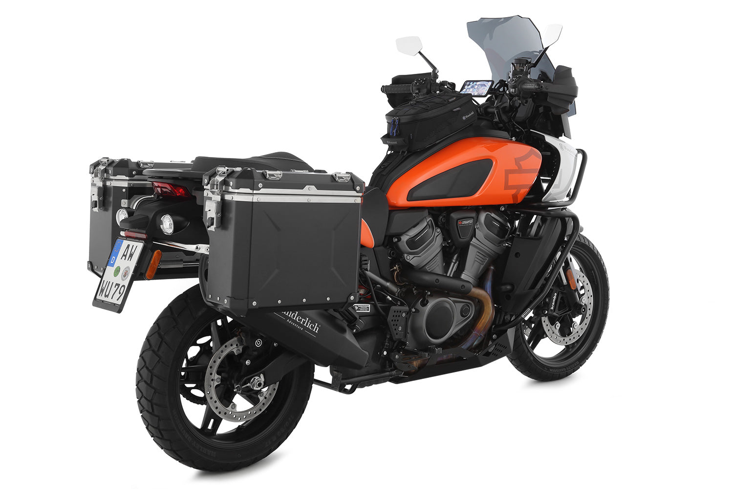 Wunderlich case set EXTREME - slimline - without lock cylinder