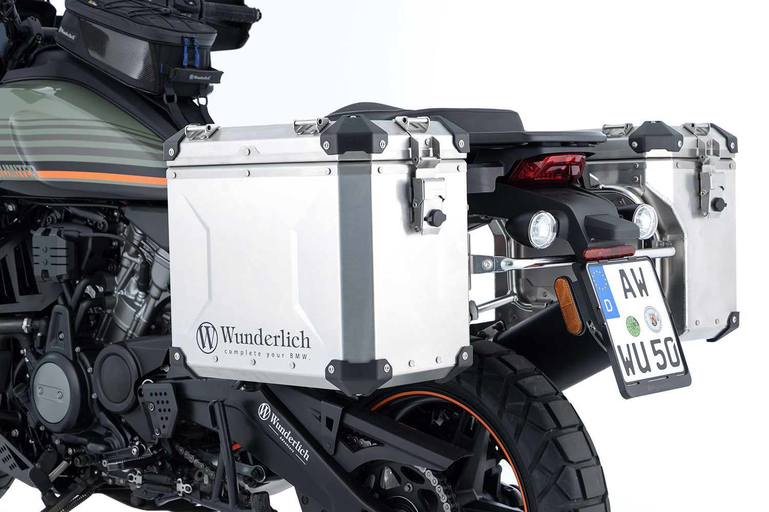 Wunderlich EXTREME case set - regular - without lock cylinder