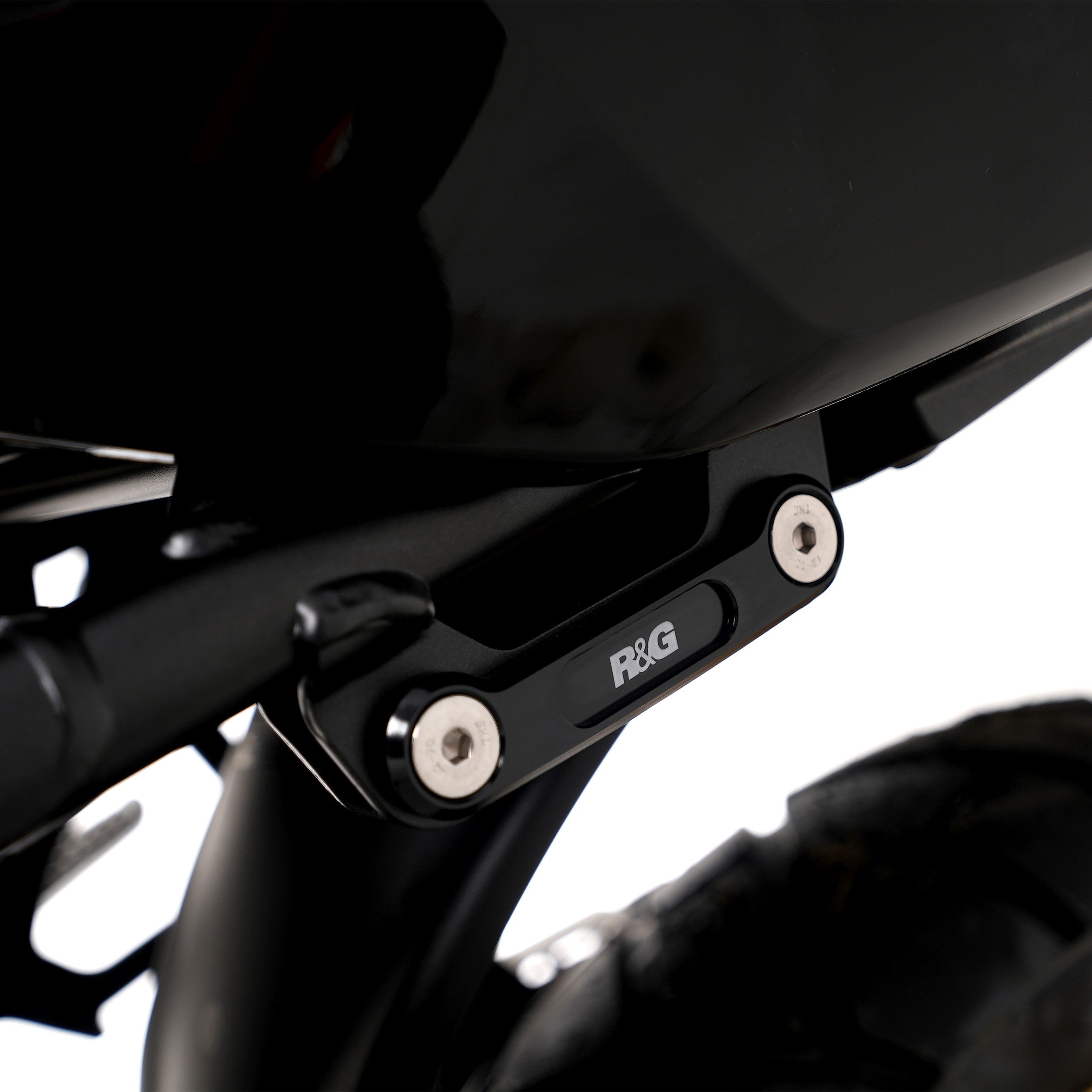 Rear Foot Rest Blanking Plate for Honda CB750 Hornet '23-, CB500F '16-'23, XL750 Transalp '23-, CBR500R '16-  & CB500X '19-23.