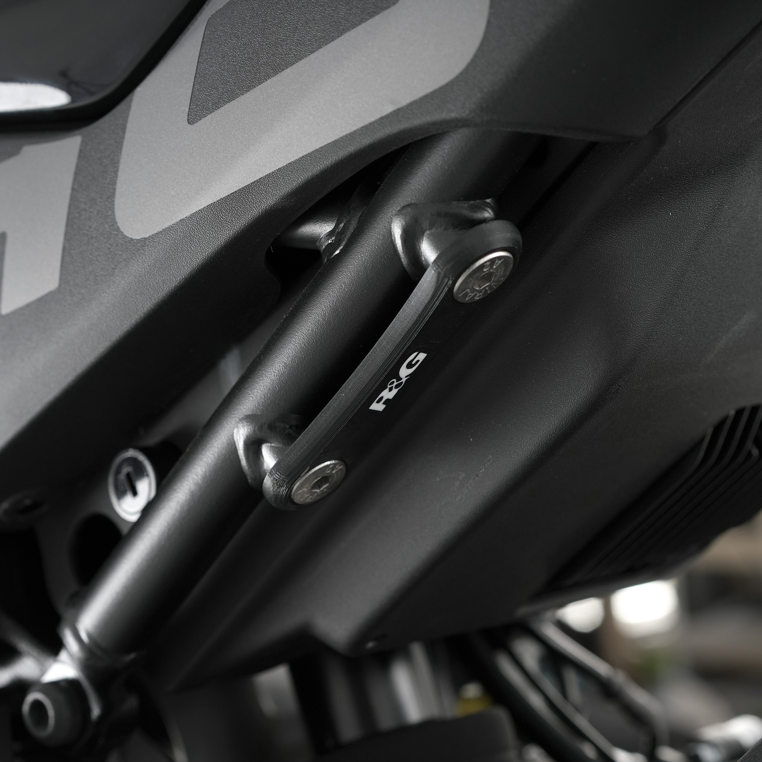 Rear Foot Rest Blanking Plates for CFMoto 450SS/SR '23- (LHS)