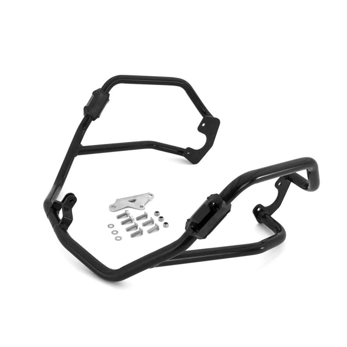R&G Aluminium Adventure Bars - Black -  for Kawasaki KLE 650 Versys '15-'21.