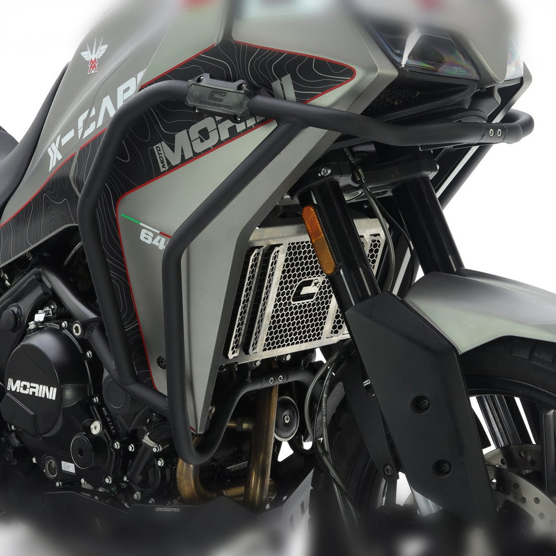 R&G Aluminium Adventure Bars - Black -  for Moto Morini X-CAPE 649 '22-'23