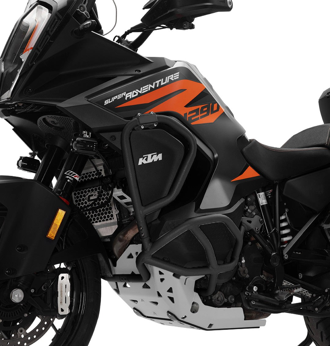 R&G Aluminium Adventure Bars - Black -  for KTM 1290 Super Adventure R '21-'23 & 1290 Super Adventure S '21-'23.