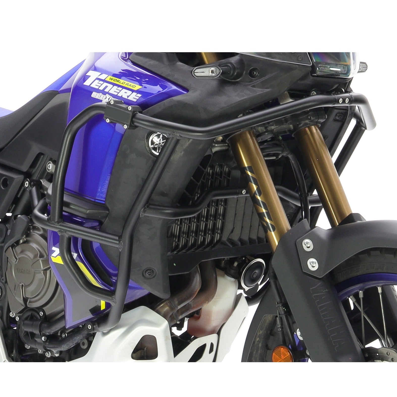 R&G Aluminium Adventure Bars - Black -  for Yamaha XTZ Ténéré 700 World Raid '22-'24 & XTZ Ténéré 700 World Rally '24-