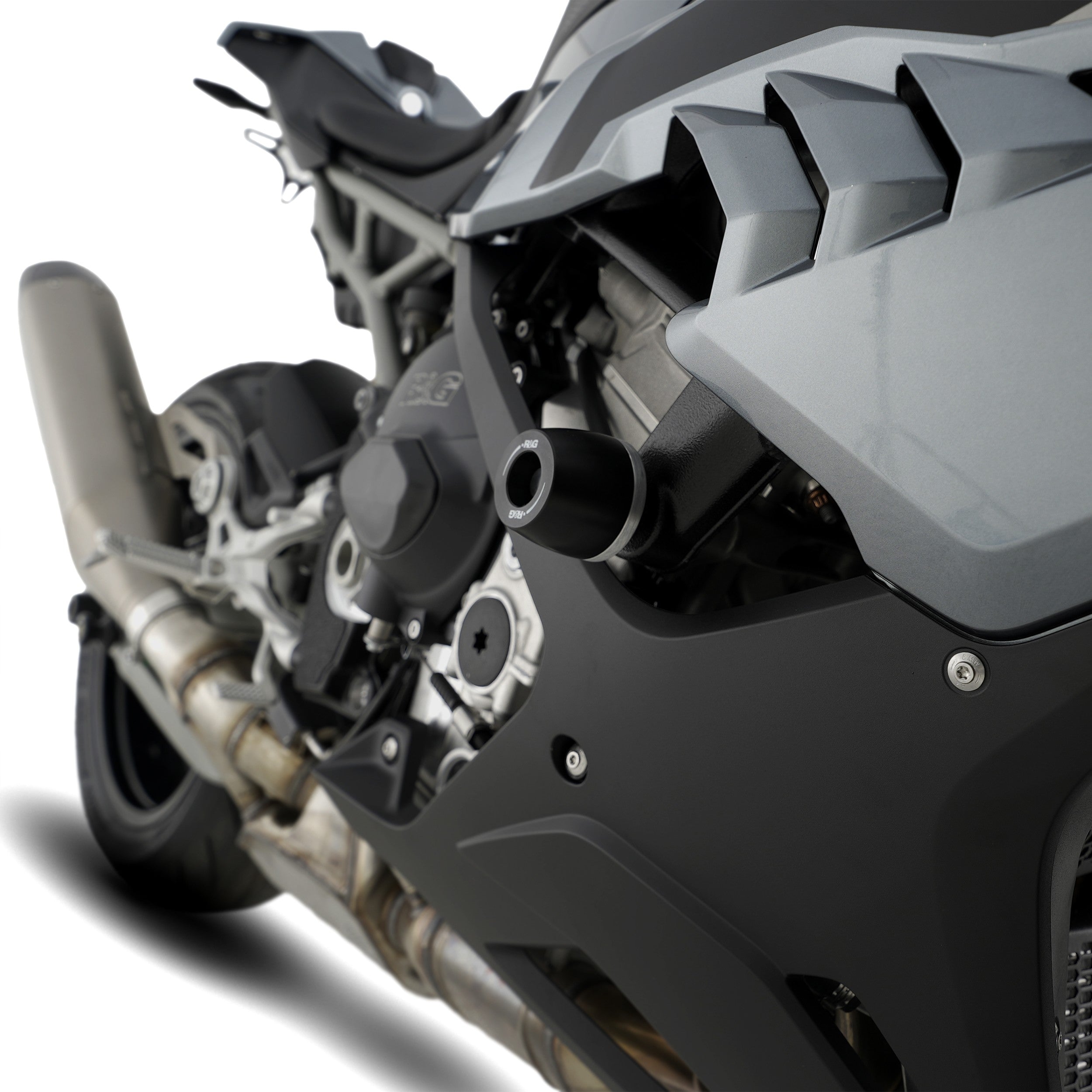 APEX Crash Protectors for the BMW M1000R ’23- & S1000RR ’23- (Symmetrical, Non drill kit)