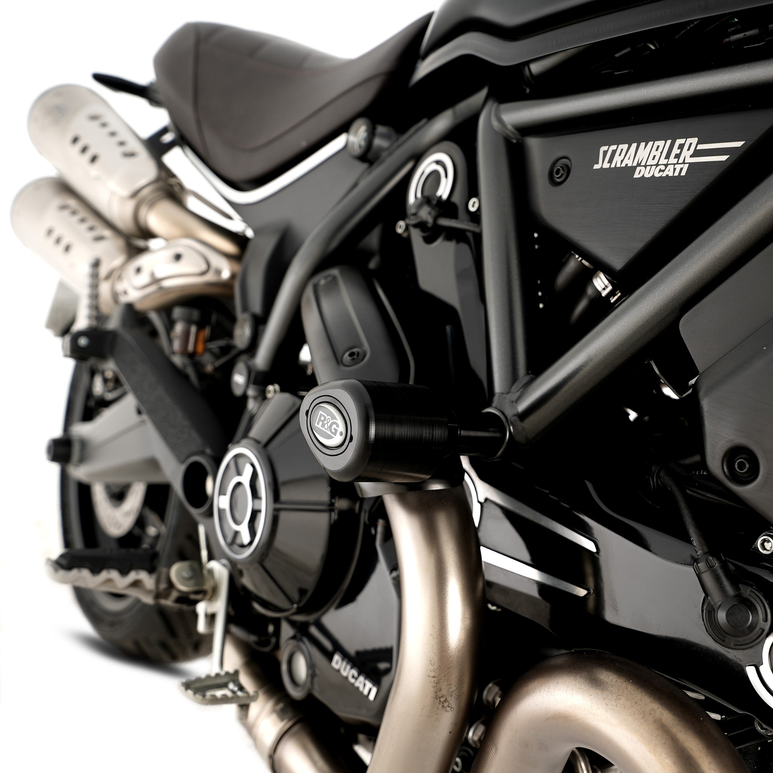 Aero Crash Protectors for Ducati Scrambler 1100 Pro '20-25 (Non-Drill)